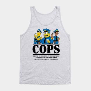 Cops Filmed on Location Tank Top